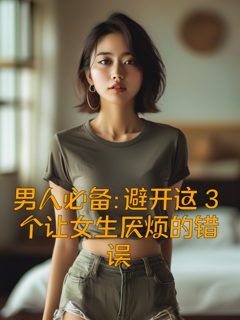 男人必备：避开这3个让女生厌烦的错误