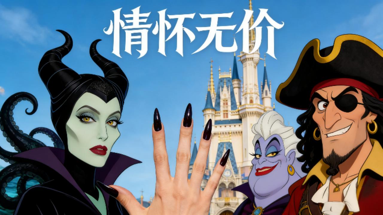 8年指甲不换色！迪士尼毒皇后暗示离职，粉丝怒怼：成本优化不该牺牲情怀一句“