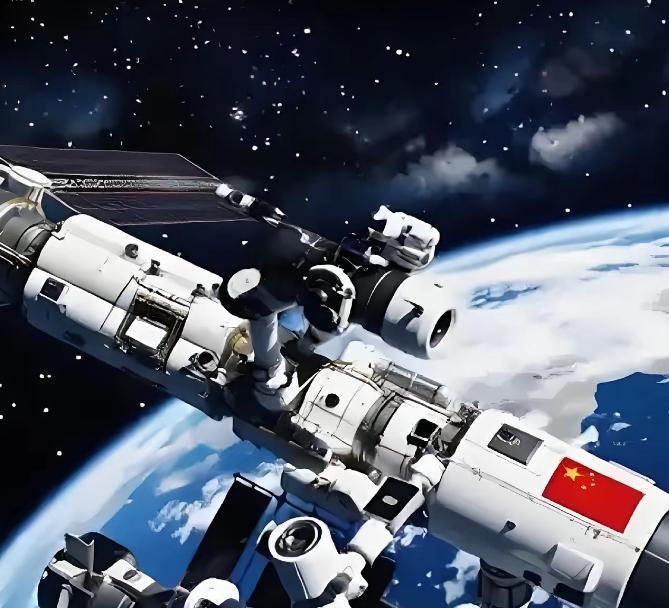 技不如人？为啥中国空间站只能上3个人，而国际空间站却能达到十几人？其实这事儿