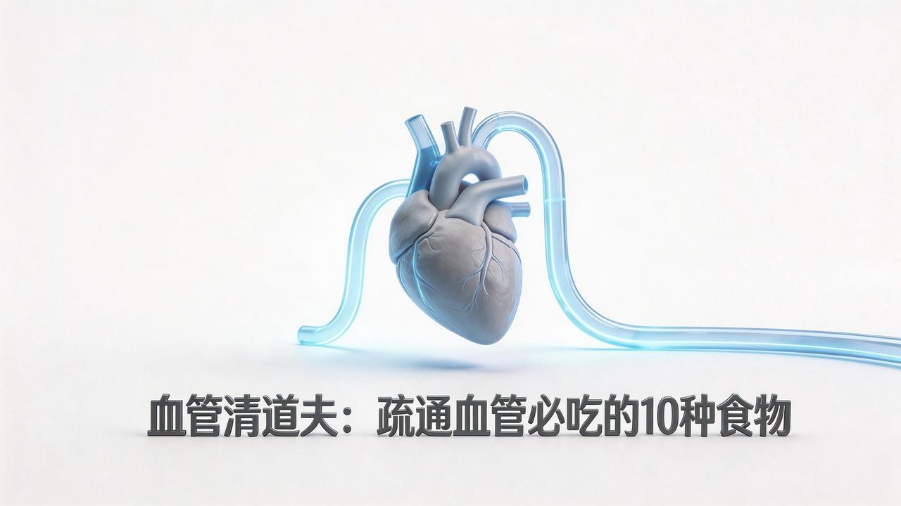 40岁后不想血管堵？常吃这10种“天然清道夫”，科学疏通更安心！针对中老年人