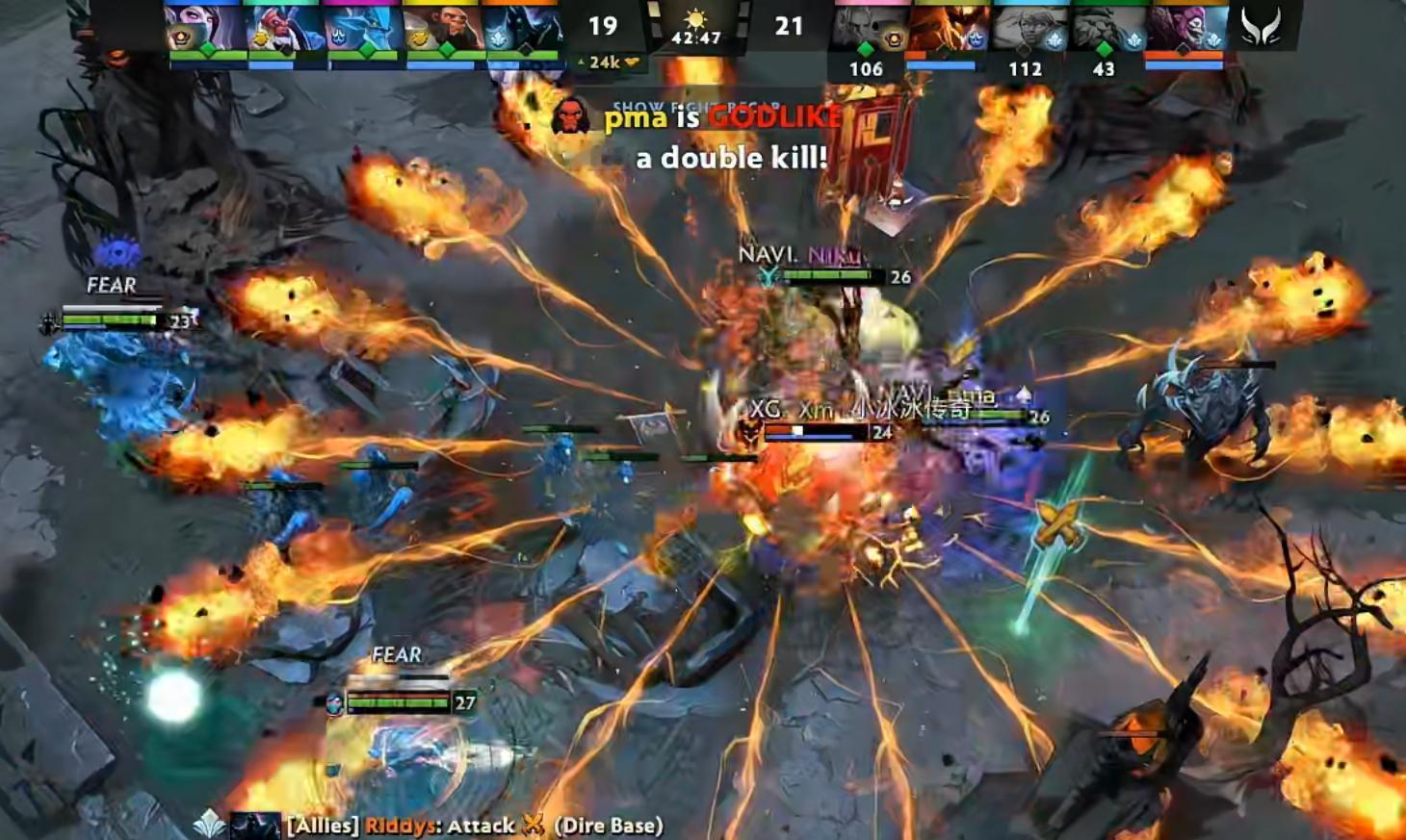 XG第二局优势遭对手翻盘0:2不敌Navi，这把XG改了劣势路组合用锤妹+海民完