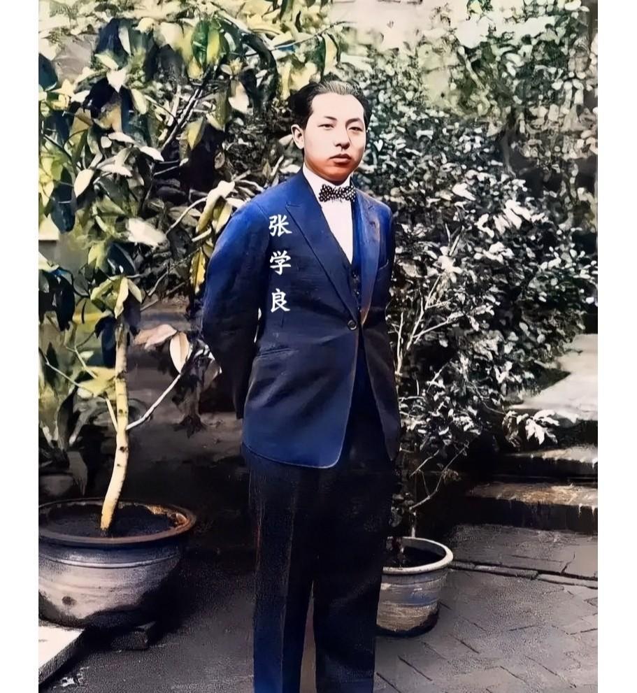这才是1924年23岁张学良的真实相貌，大家看看吧！这可不是演戏，也不是电视剧里