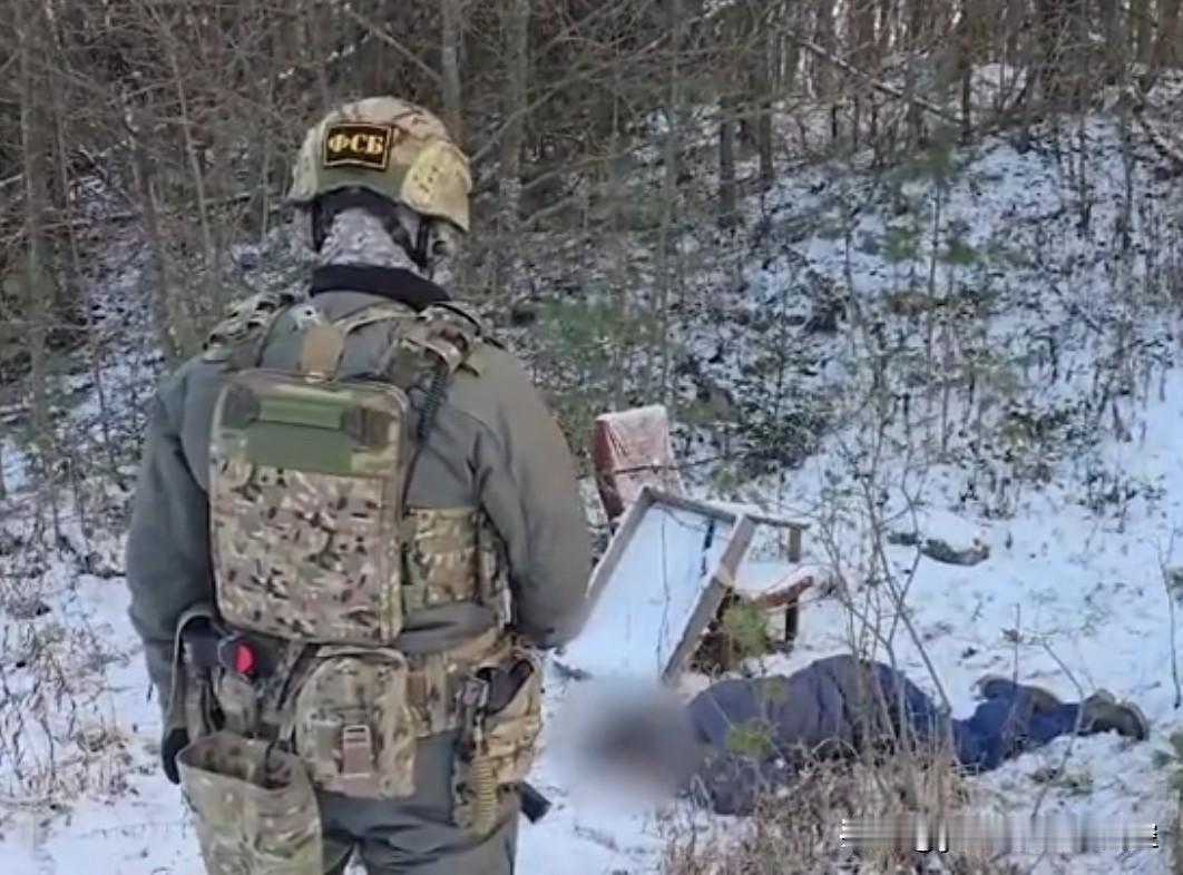 俄联邦安全局12月25日发布消息称：俄安全局侦察员追查发现，一名197