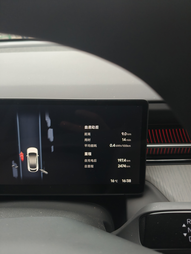 小鹏G6有这样的能耗你信吗今天去山里玩，这个是回来的时候能耗记录，几乎是零，总