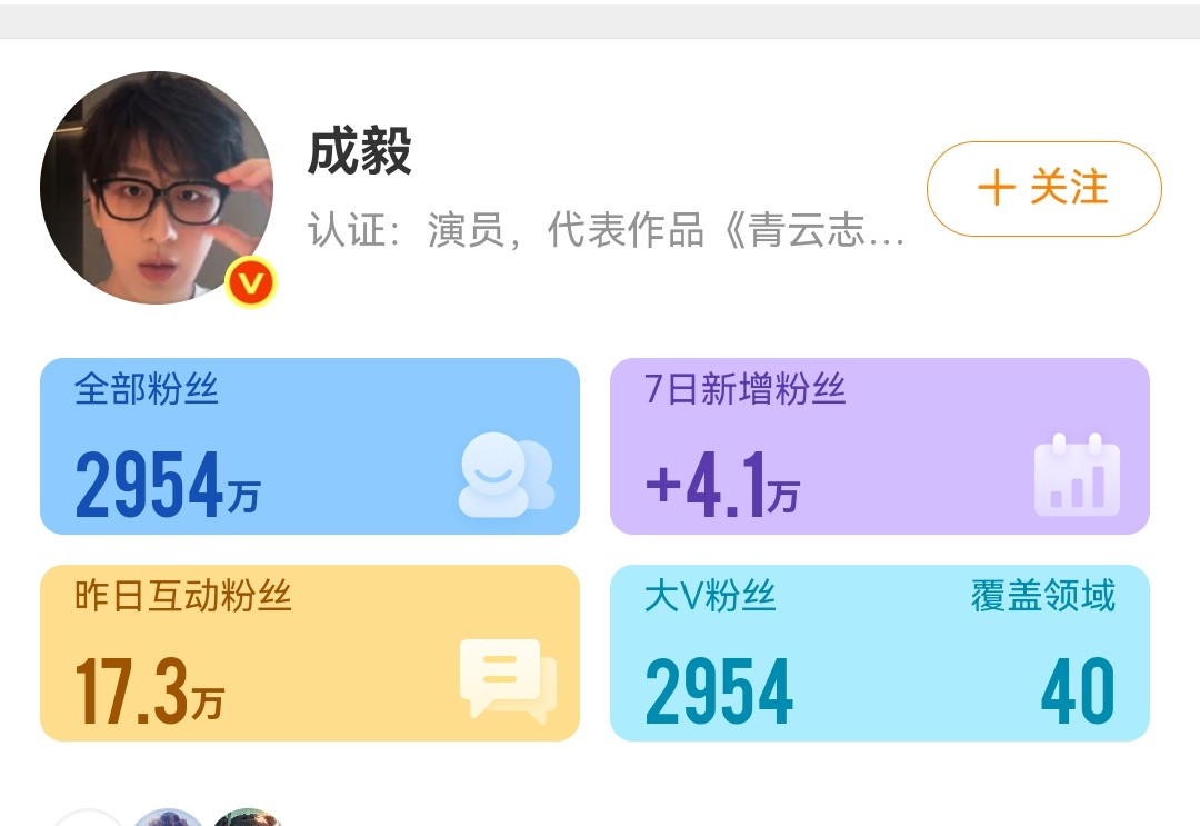 赴山海这部剧对成毅的伤害会很大。这剧已经播了一周多了吧，按这个涨粉量来看，他几乎