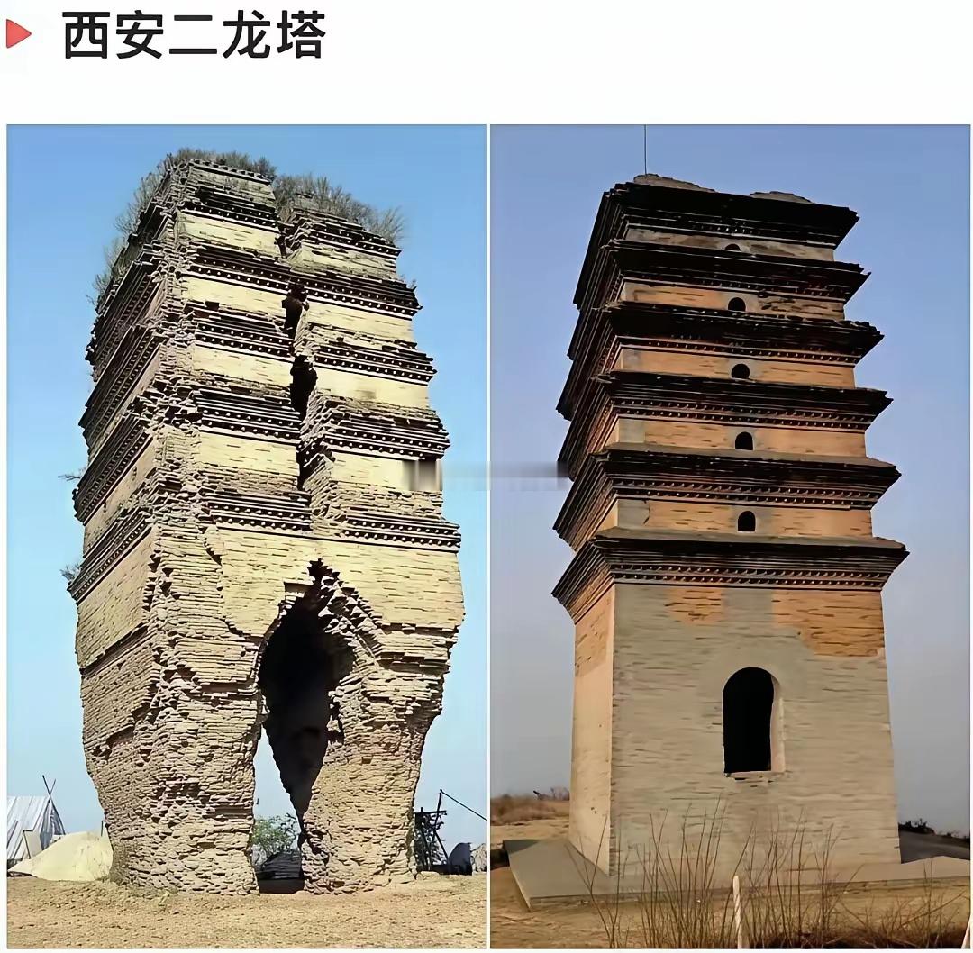 这种毫无保护传承，反而不负责任地把古文物、古建筑肆意改头换面，弄得面目全非的所谓