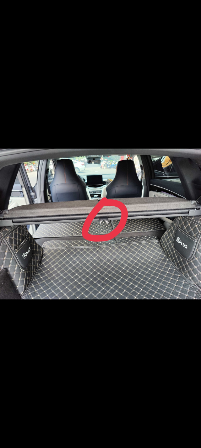 不懂就问大难题后备箱置物架上红圈的这个装置是干什么用的，存在即合理，一定是有用