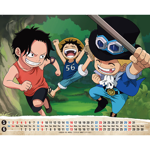 海贼王月历2027年海贼王月历全图来咯。重头戏是艾尔巴夫篇。A2挂历，售价220
