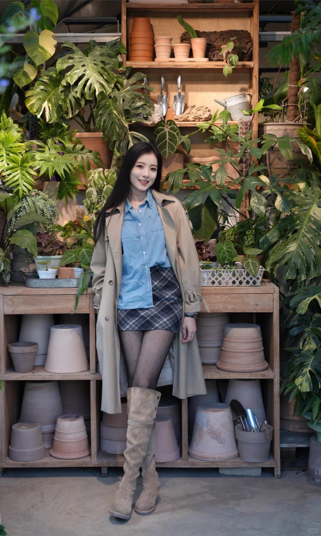 人像摄影想让腿更细人更白咋拍