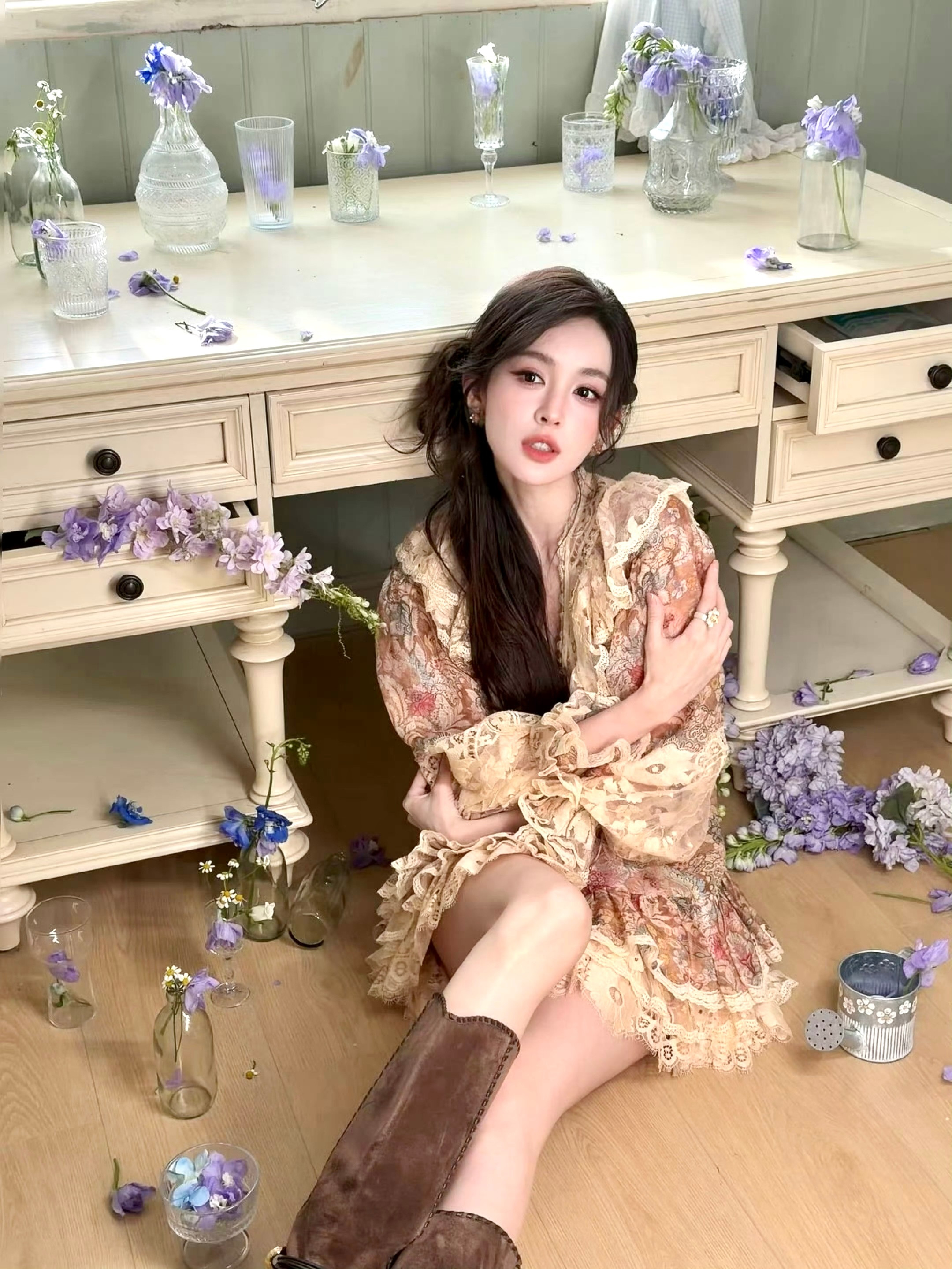 给娜扎拍照只需要狂点快门