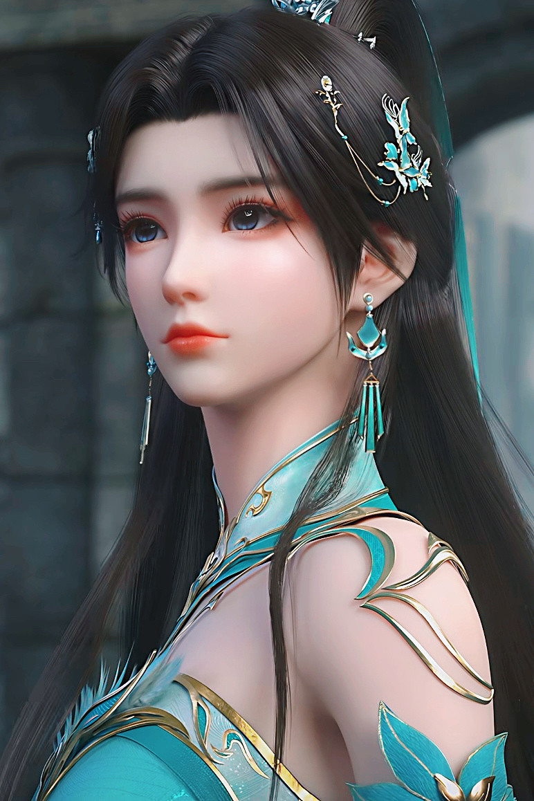 斗破苍穹国产动漫古薰儿♥截修竖图古族大小姐，身负斗帝神品血脉和异火榜排名第