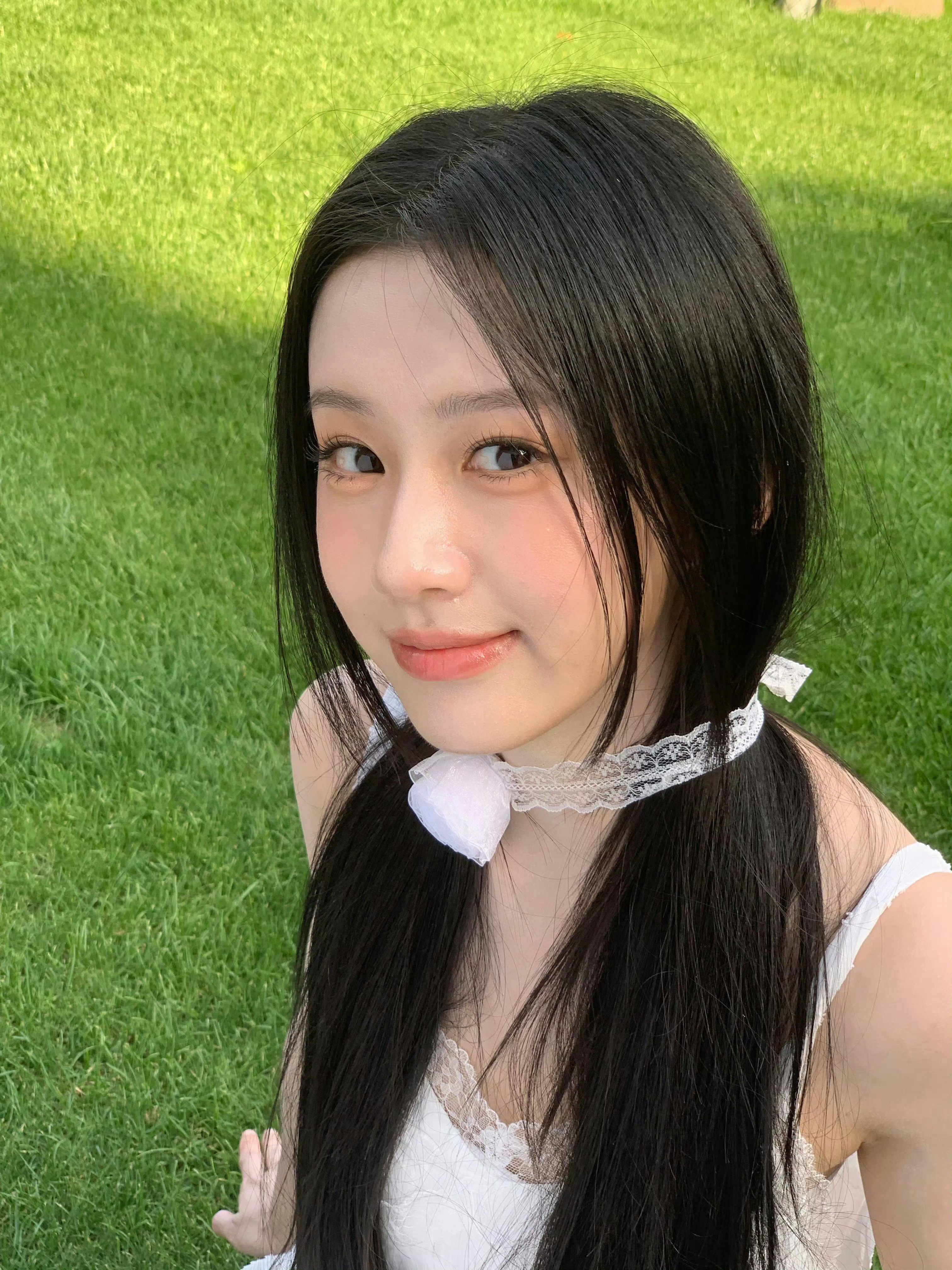 这张脸已经美到完全能和大自然发生光合作用下辈子我长这样….