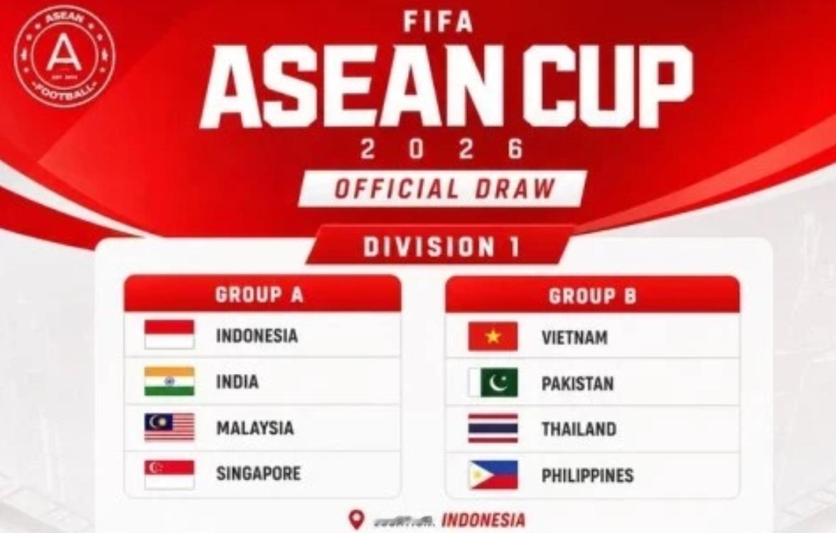 首届FIFA东南亚杯抽签结果出炉，14支参赛球队分为超级组和挑战组，超...