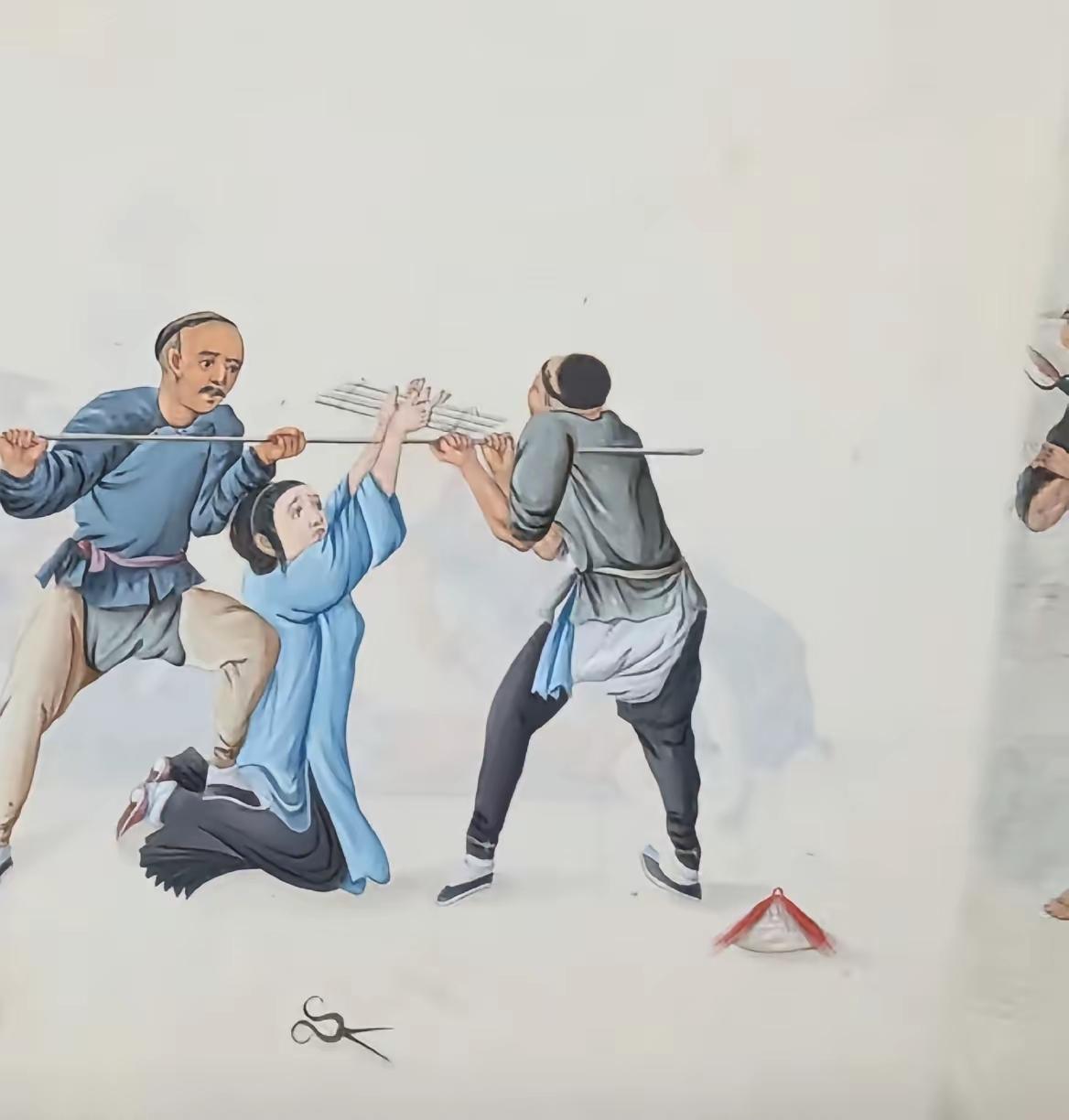 奴隶社会的满清，对汉人的酷刑。国家是个暴力强权机构，掌握在谁的手里，是根本底色。