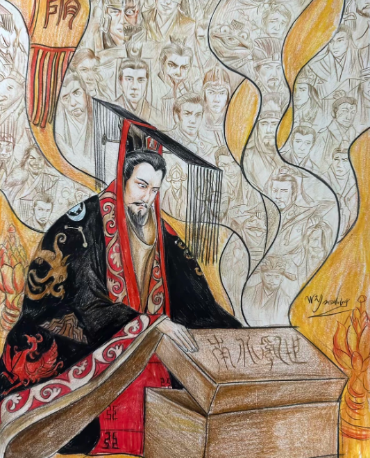 杨坚前期太无敌了，北分突厥，南灭陈朝，结束五胡乱华以来300年的残暴世道，但是后