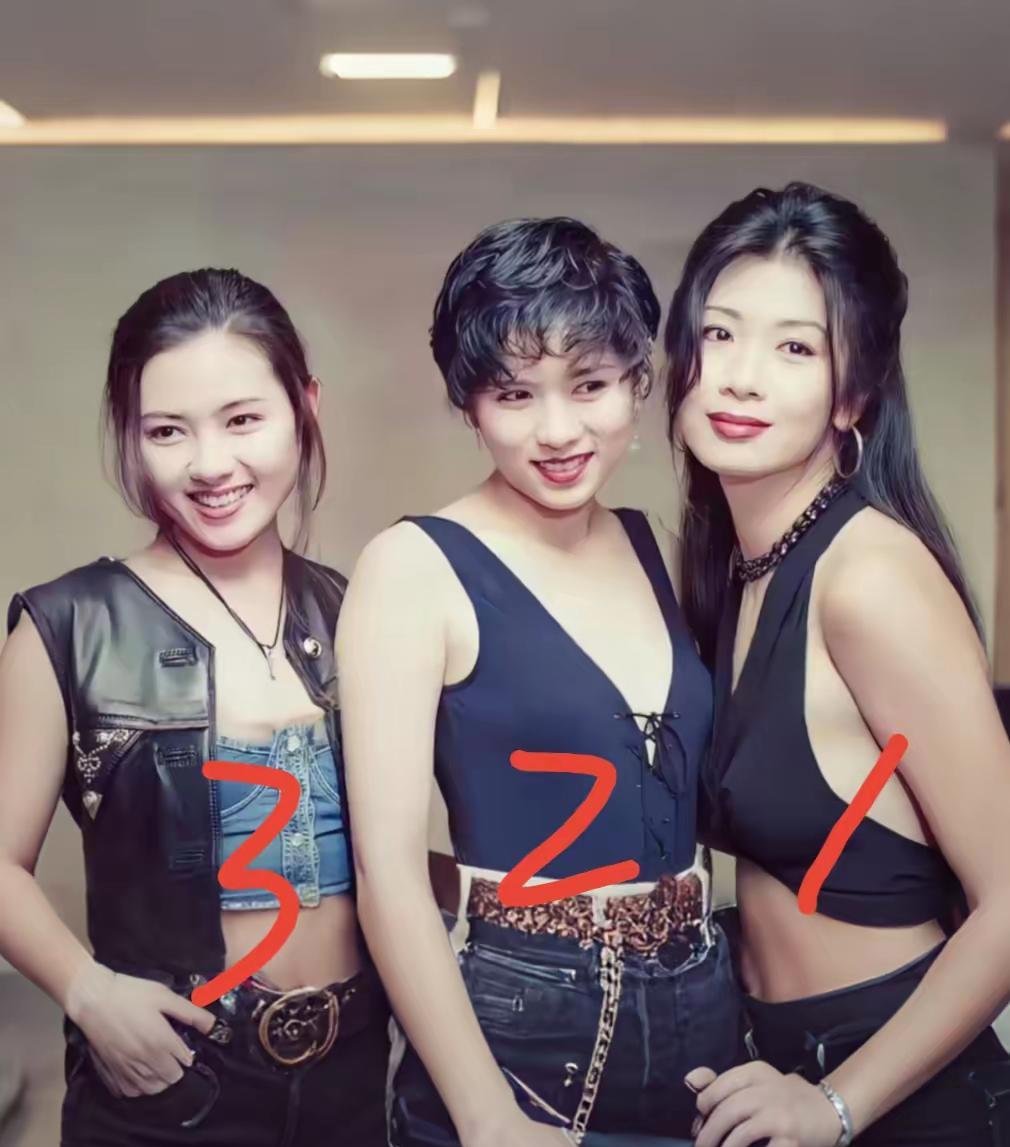 吴家丽和李丽珍，另外一位是谁呢？她们三位好养眼啊！这才是最真实的美，特别接地气，