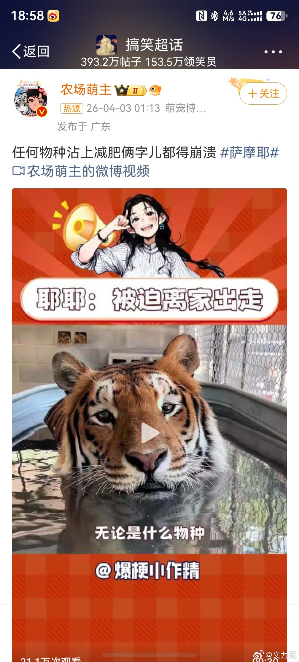 任何物种沾上减肥俩字儿都得崩溃，物种进化到现在也没想到还有一天粮食多到吃不完呀，