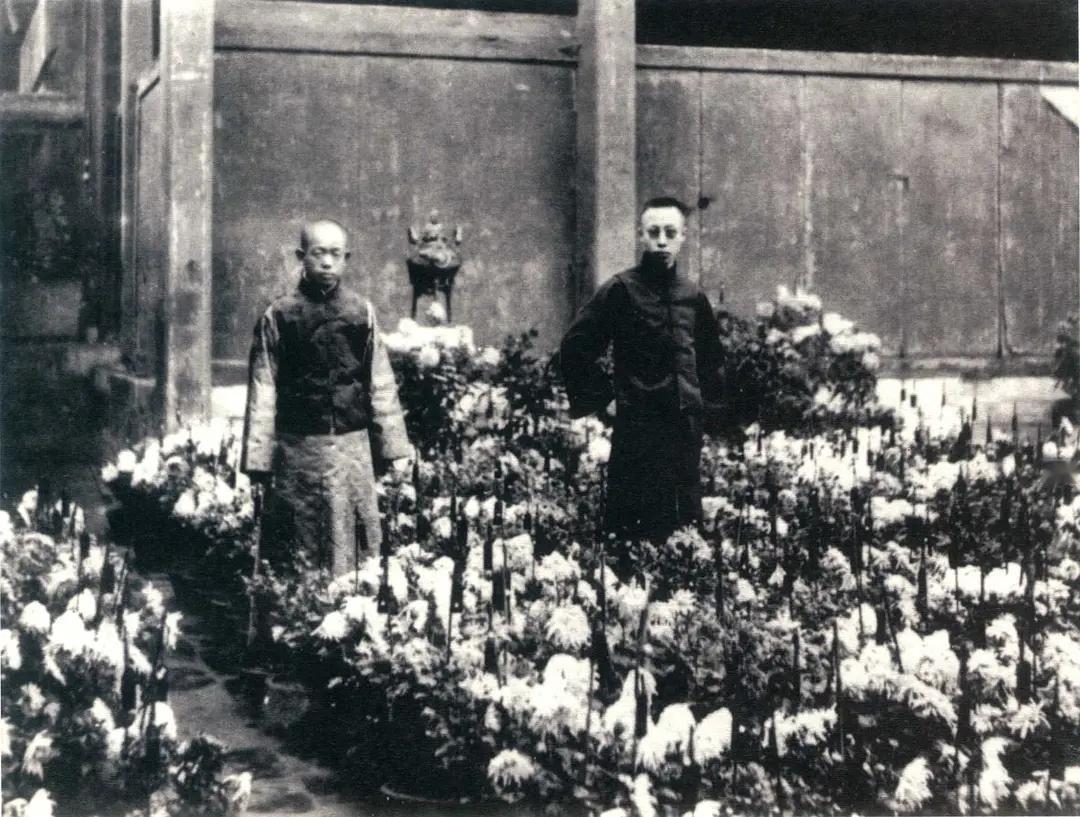 1922-1924年，溥仪在紫禁城留影。