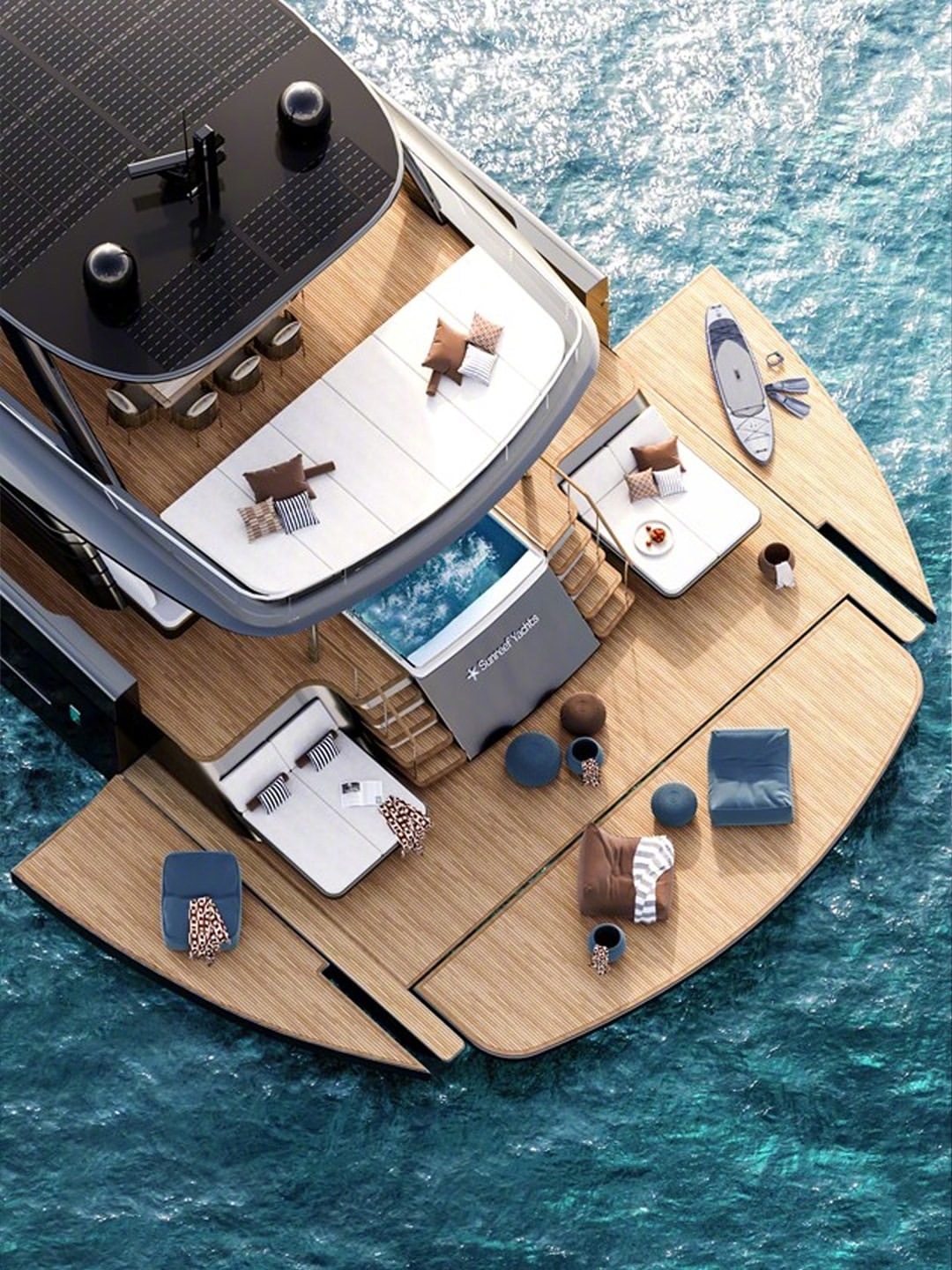 足球传奇梅西正式加入SunreefYachts品牌大家庭，订购了一艘令人瞩
