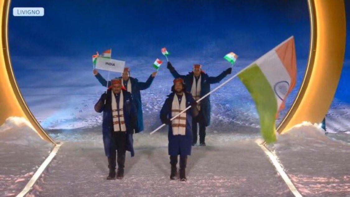 拥有15亿人口，号称全球第四经济强国的印度，在本次冬奥会上派出了四名运动员，更值