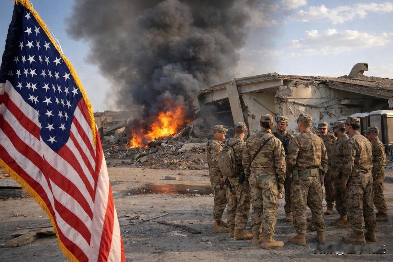 一声巨响！凌晨空袭如何让美军14天阵亡数单日翻倍？3月16日凌晨，伊拉克民兵