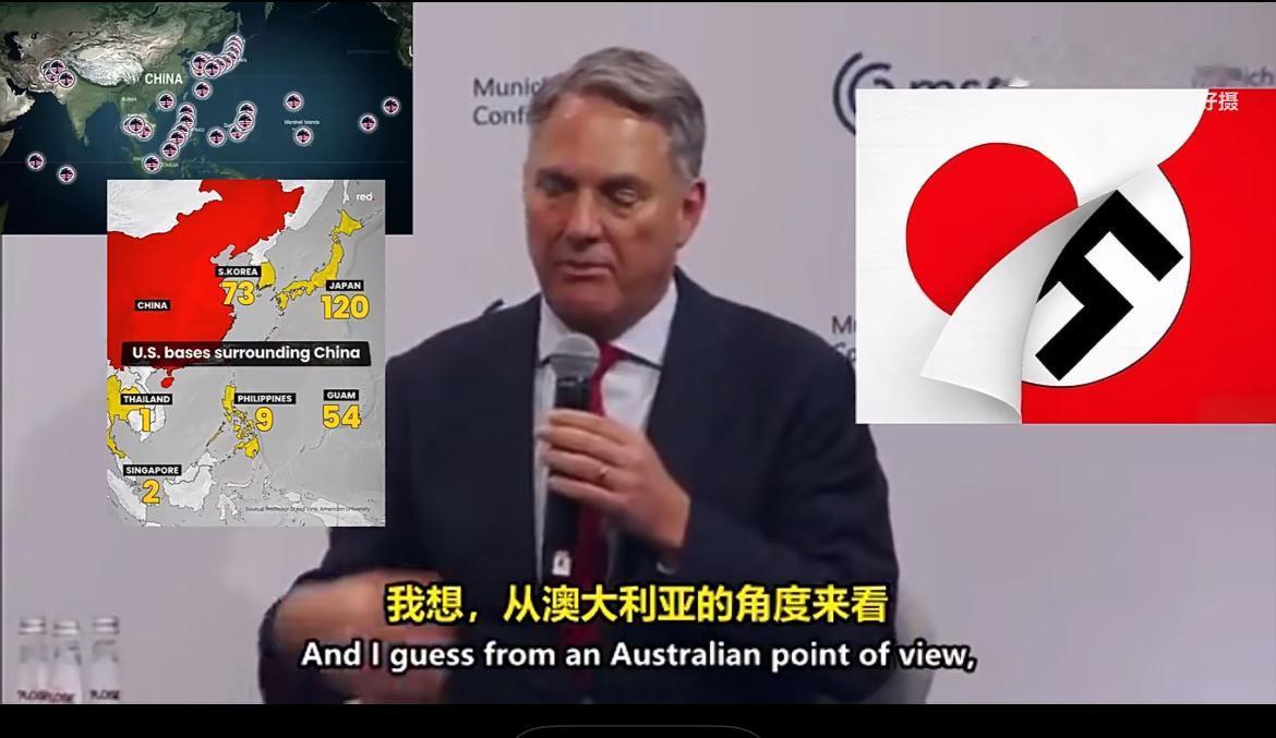澳大利渲染中国威胁，居心叵测！北京时间2月15日，澳大利亚副总理兼国防部长马