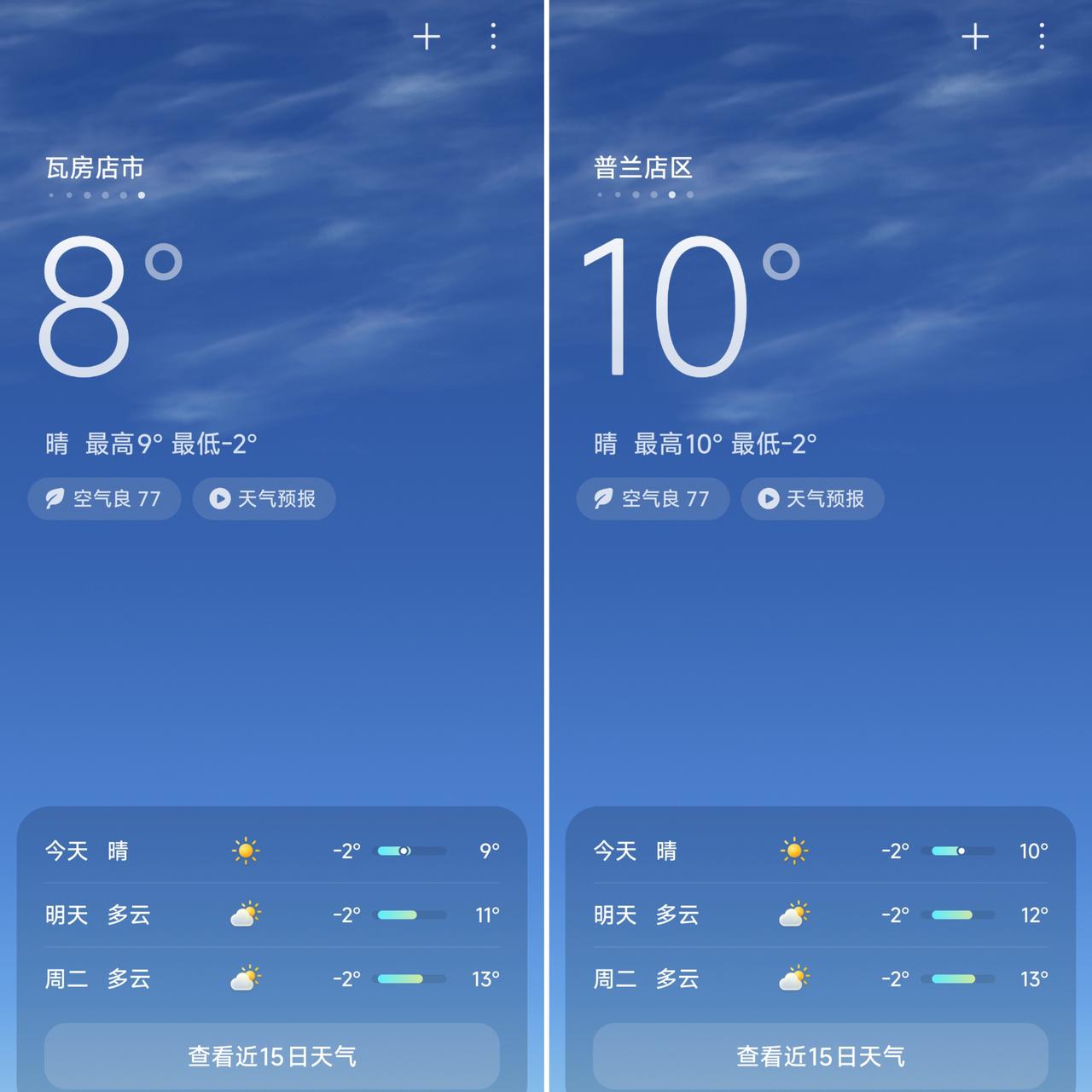 大连的天气情况总是让人琢磨不透，虽然瓦房店市到普兰店区只有30公里路程，但是温差