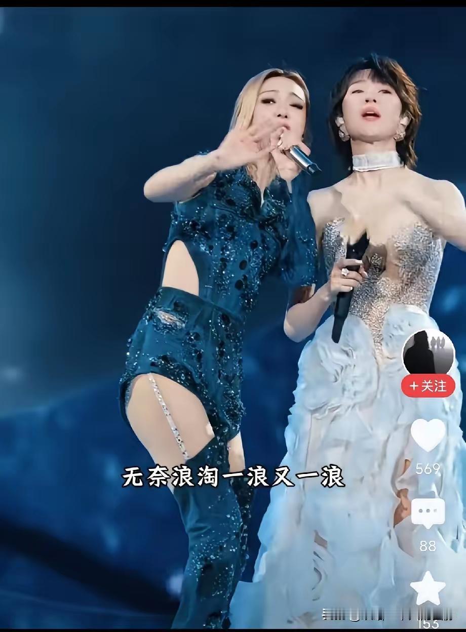 薛凯琪与郁可唯同框，谁能想到歌手出身的郁可唯竟把薛凯琪比了下去。薛凯琪素有“香