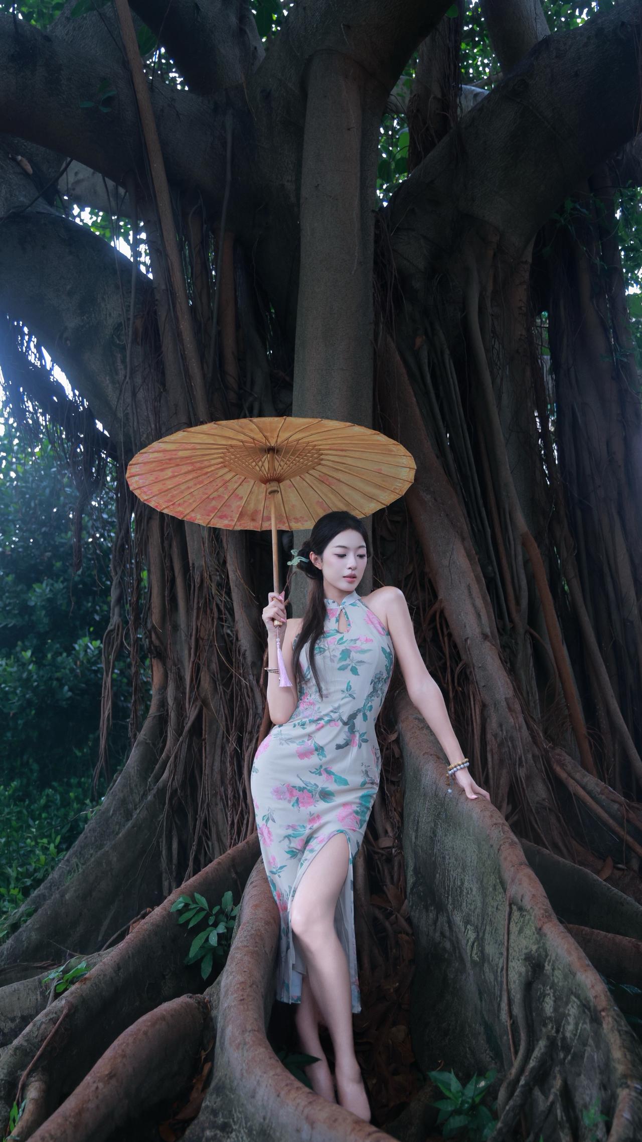 中国风旗袍美人完美身材旗袍之美深圳约拍