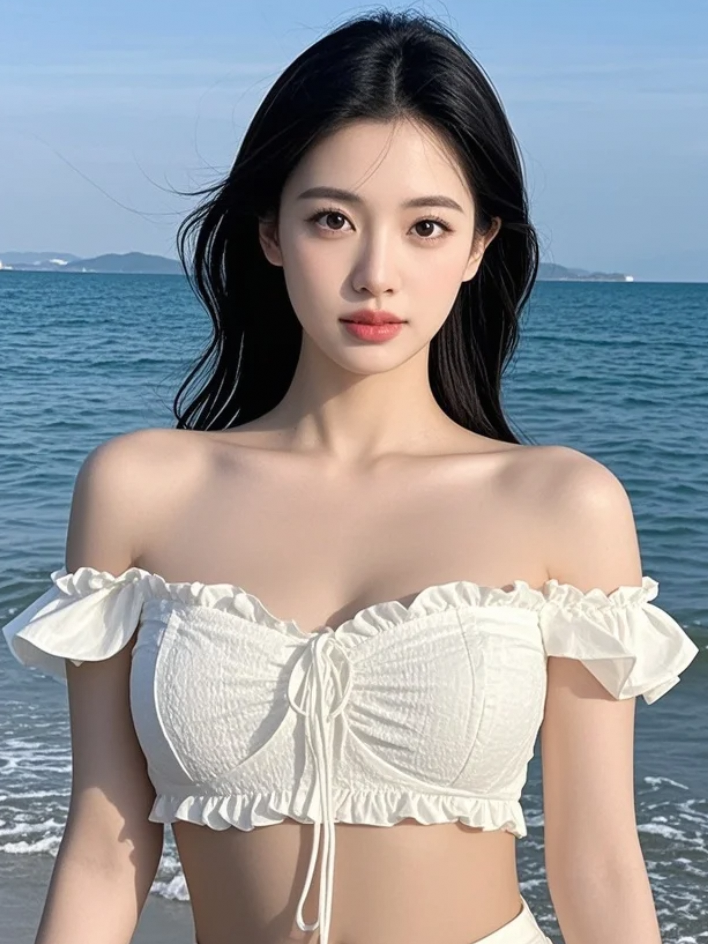 海畔漫步：以相机记录沙滩脚印的诗意