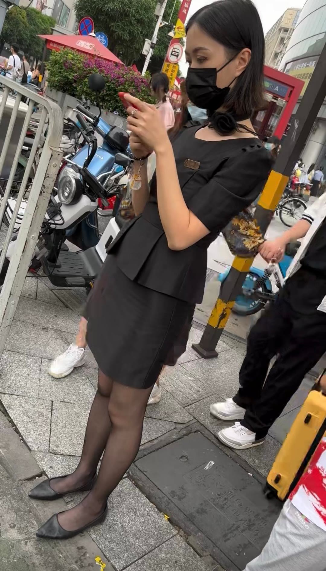 丝袜穿搭​​​