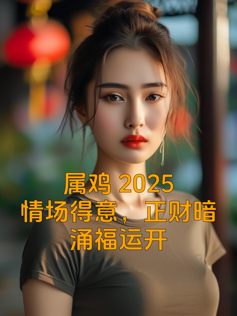 属鸡2025：情场得意，正财暗涌福运开