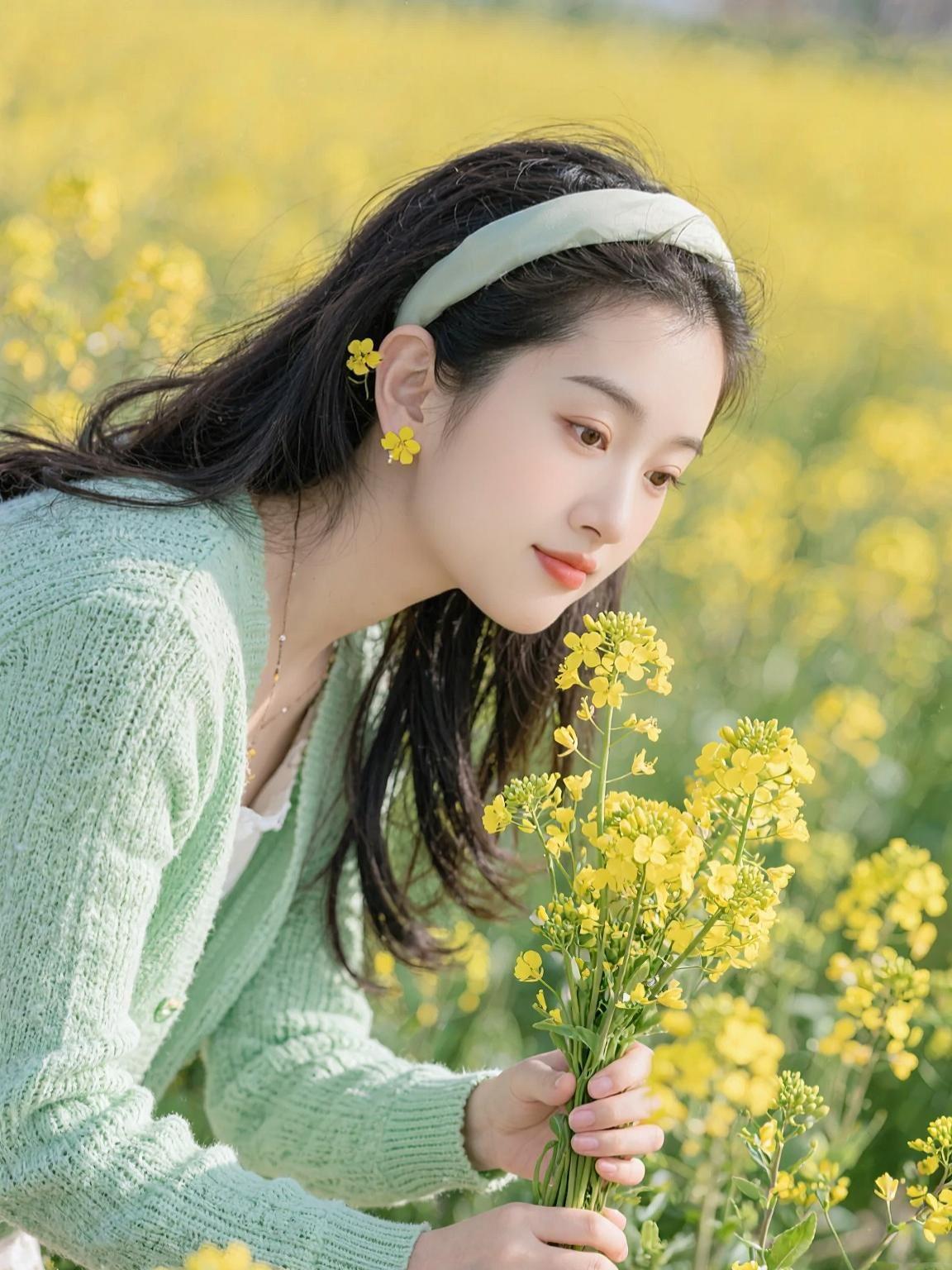 好美的油菜花。