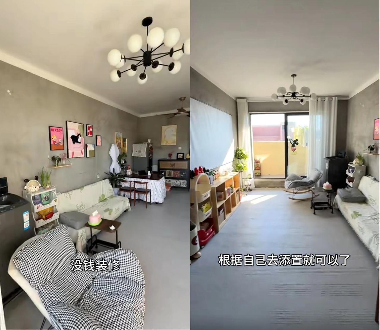 广东一位阿姨，因直接入住“毛坯房”而走红，花费不到2万，反而很舒服！精