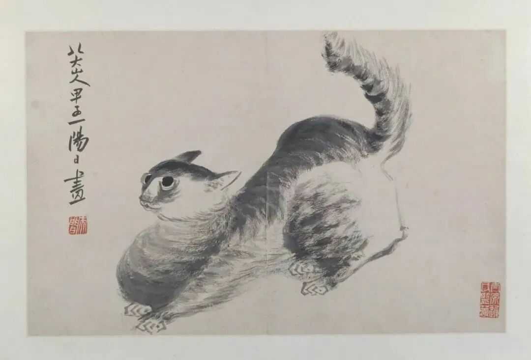 八大山人的画，有些如儿童涂鸦。搞艺术要有赤子之心，小孩儿无富贵荣华的要求。学画要