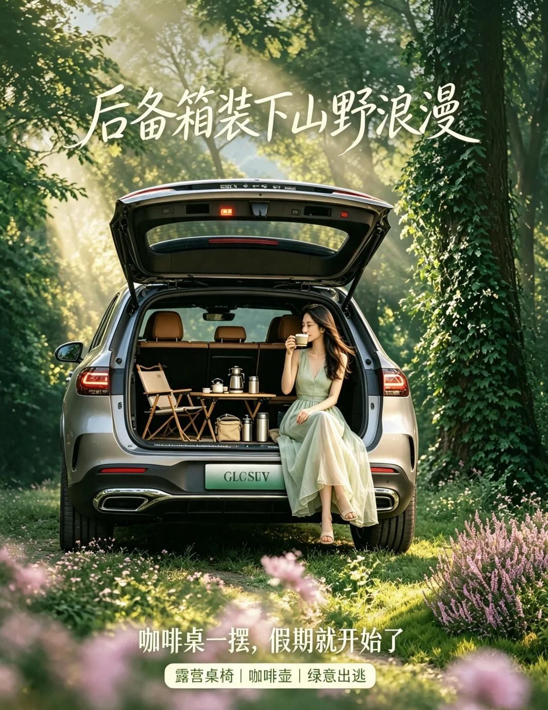 进山喝咖啡，再也不用算电量☕夏日钻进漫山绿意里680km续航自由奔赴山野