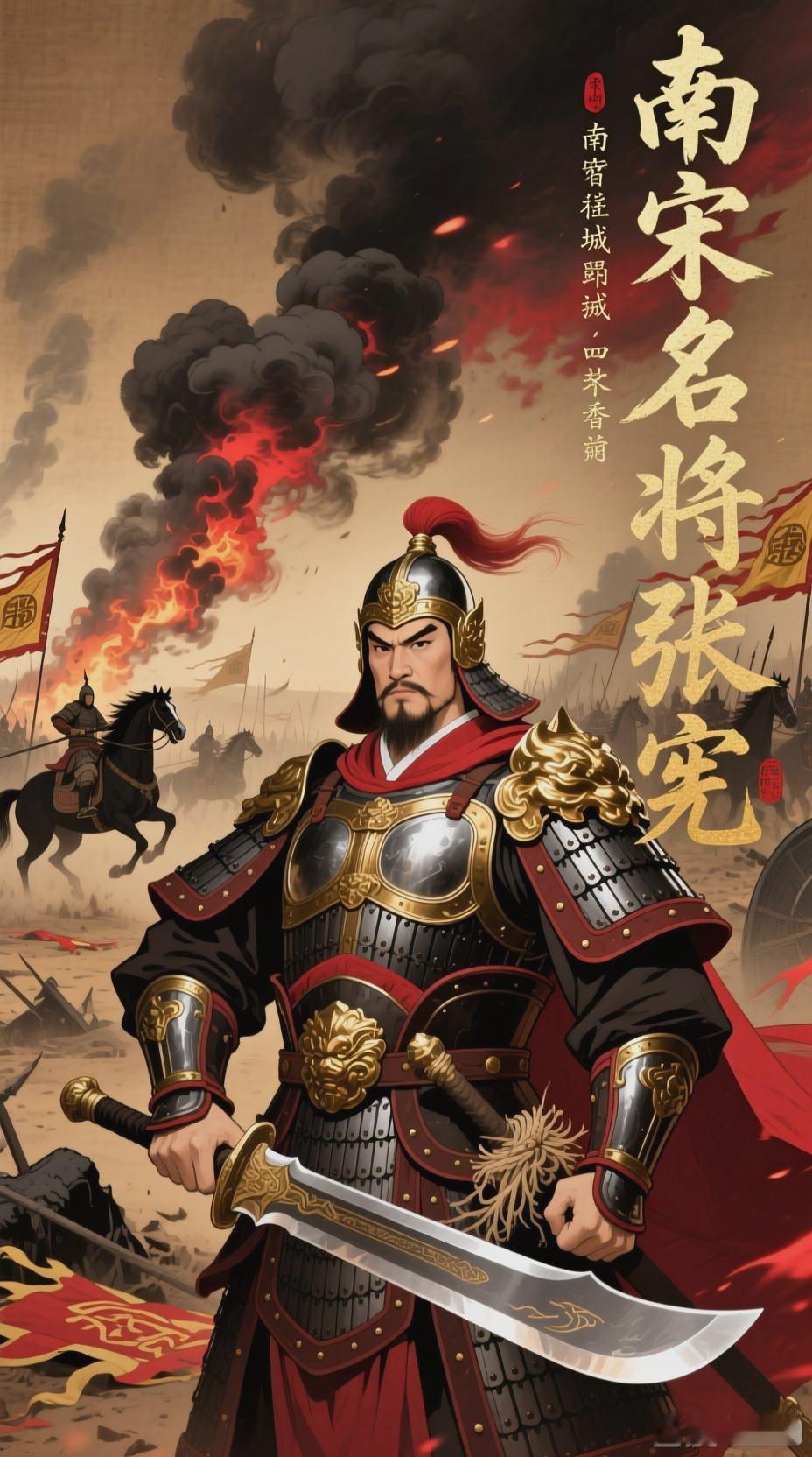 岳家军的二号人物，张宪。这辈子只干了三件大事，一件比一件狠。咱先把话说透，