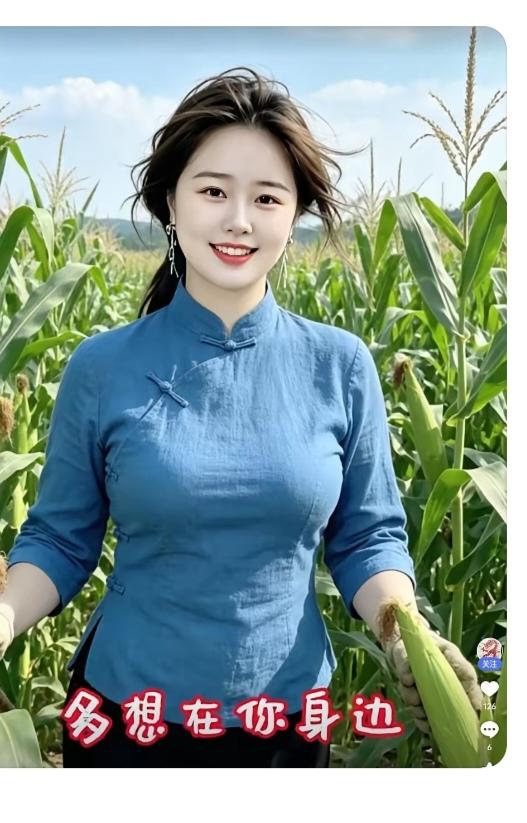 好想在“身边”丈夫外出去打工；至今已有两月多；妻子留家干农家；今天地里掰