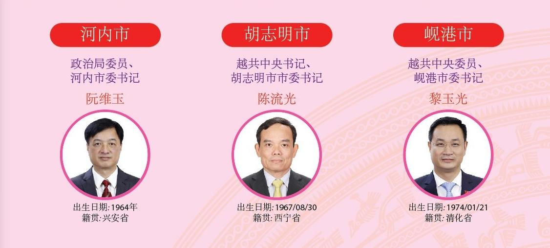 越南排名前三的三位封疆大吏：阮维玉、陈流光和黎玉光！他们既有同，也有不同。相