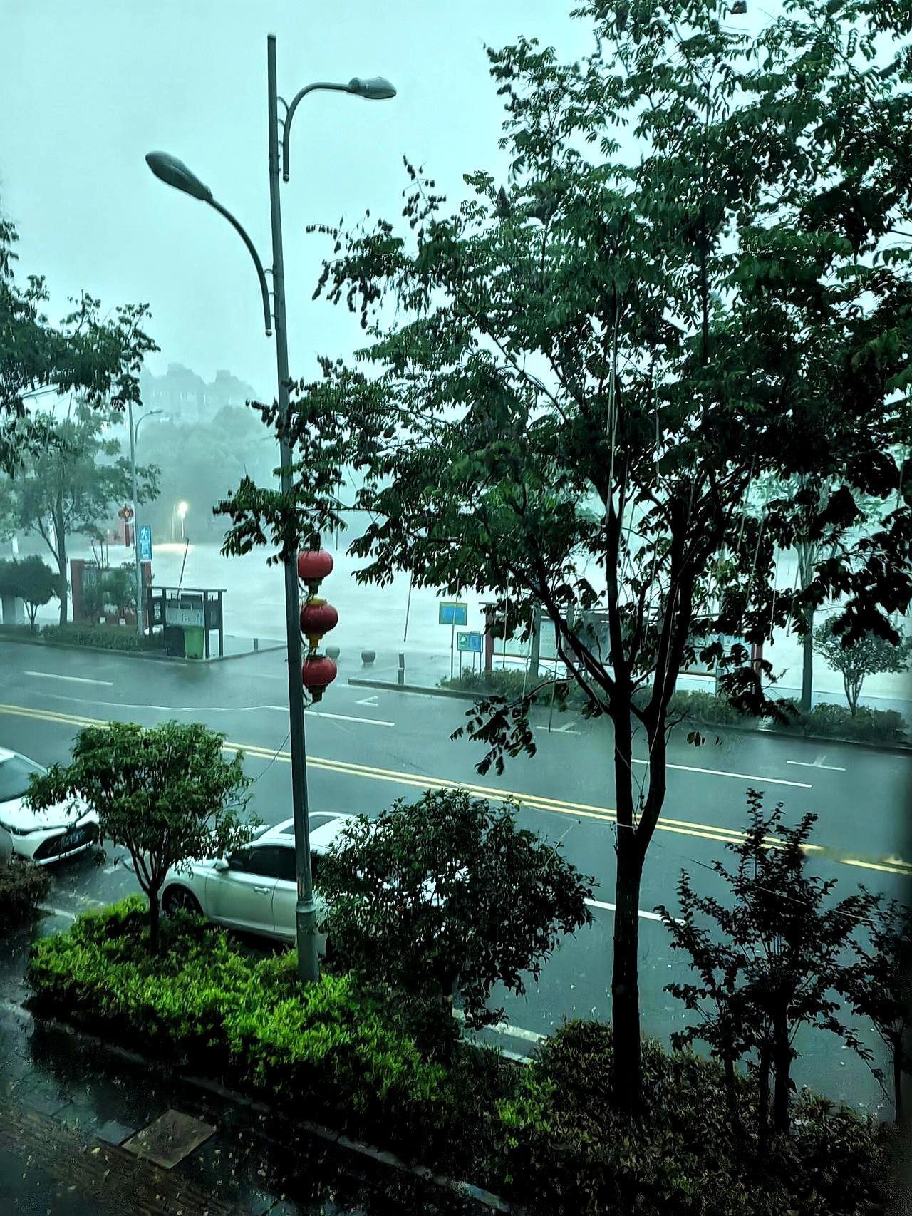 蛋炒饭砸在地上时，牛奶洒了一地，客厅乱作一团。卧室门紧闭，初三男孩不应声，手机