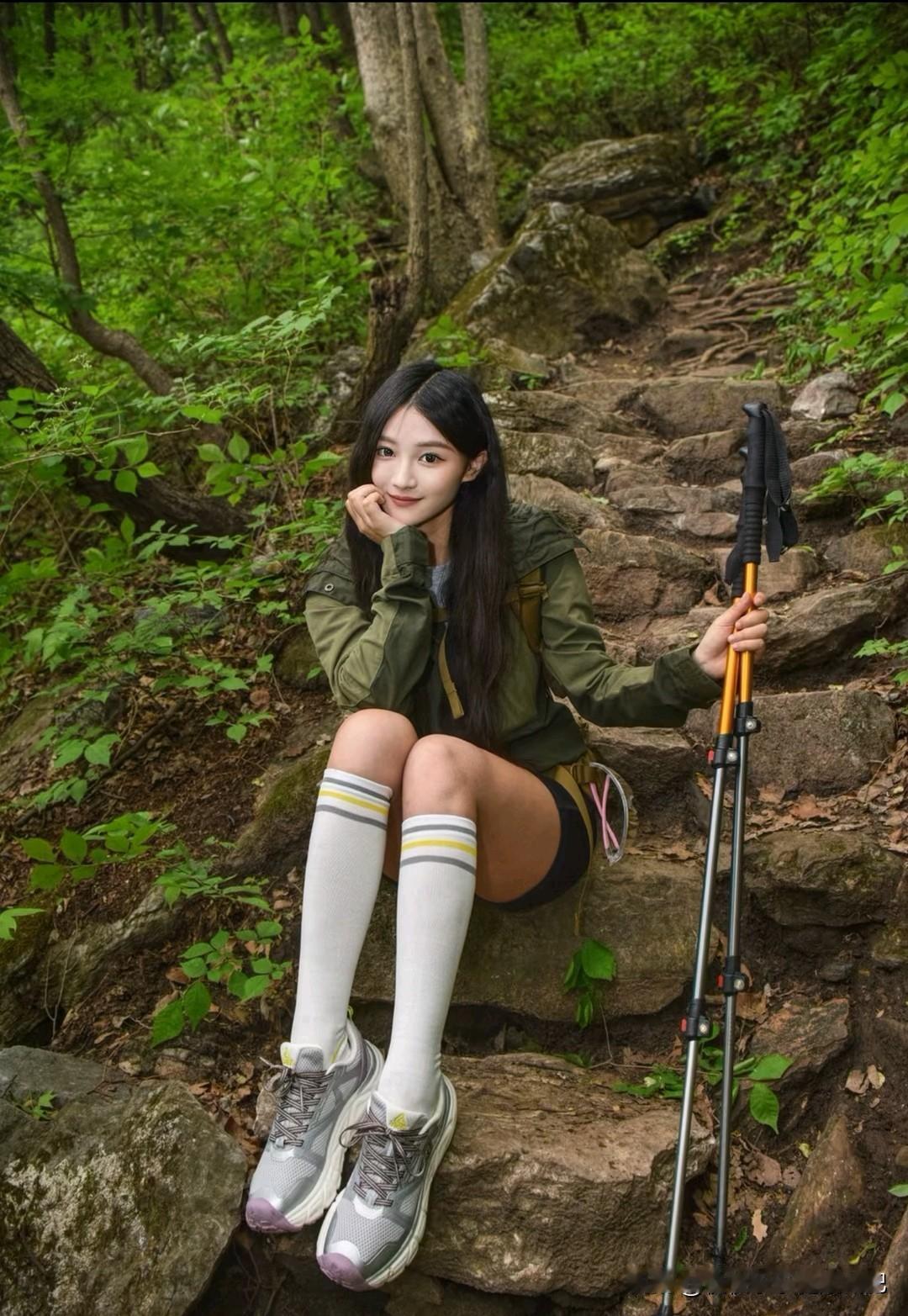 爬山就要有个搭子，一起加油