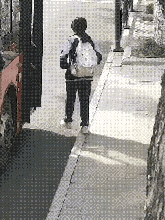 公交司机暖心一幕，视频中，女孩突感不适踉跄退步，司机与学生接力守护暖人心。背