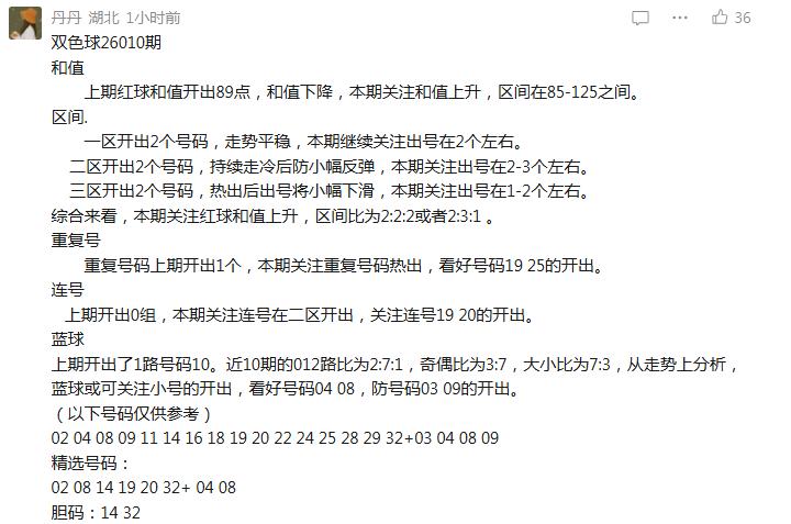 辛丹丹来啦！今晚丹丹4码定蓝：03040809，其中围绕上期重号10附近密