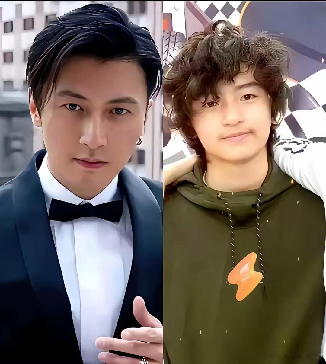 我开始有点理解谢霆锋了，Quintus这孩子哪里都好，继承了老爸的颜值和气质，从