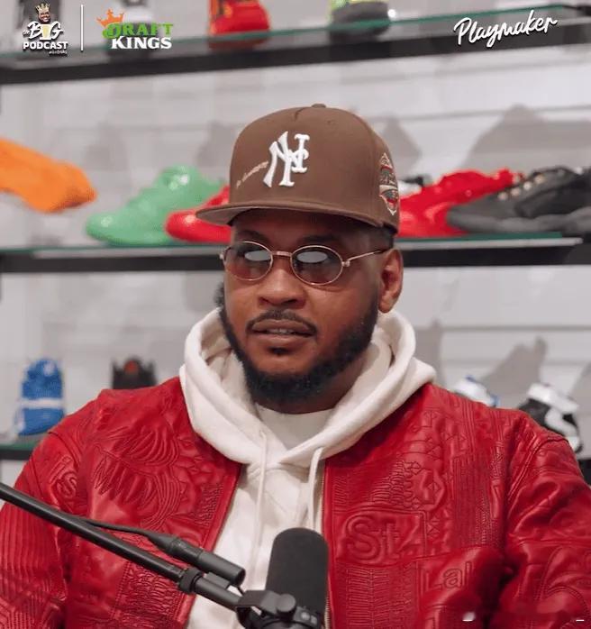 退役球星卡梅罗-安东尼在与奥尼尔的播客中谈到了与有关GOAT的争论。说，如果他站