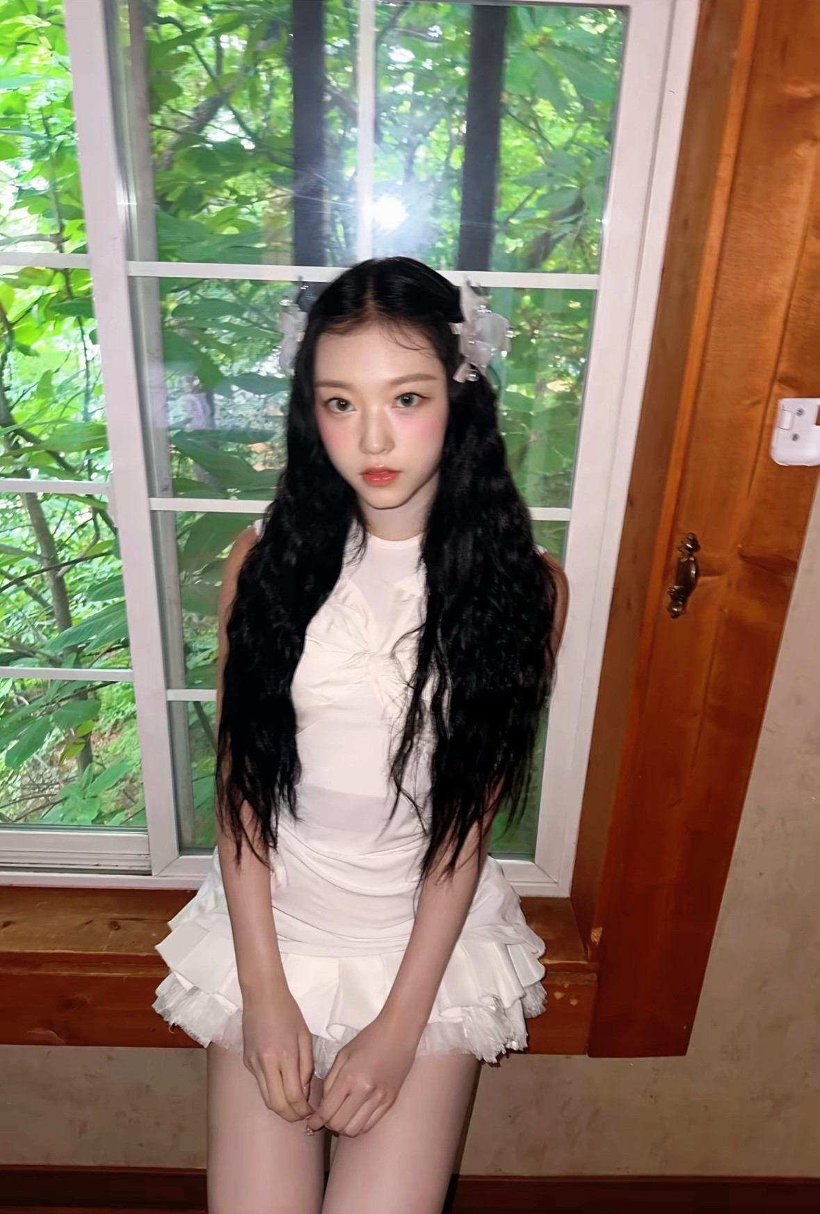 当年还有点婴儿肥的姜海粼完全就是森系宝宝脸….🌴🫧✨