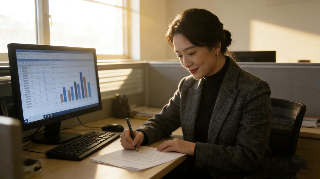 年终评优，部门分到一个名额。张姐业绩第一，但经常准点下班。小李业绩平平，但天天