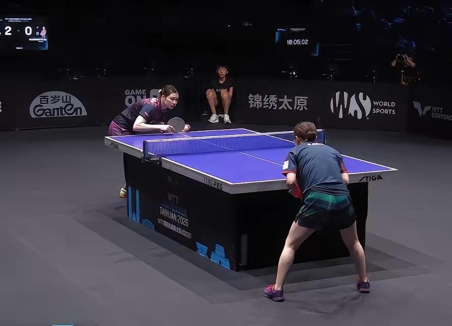 这场比赛：国乒女单应当“教科书”大藤沙月3-0横扫桥本帆乃香!原本以为大藤沙