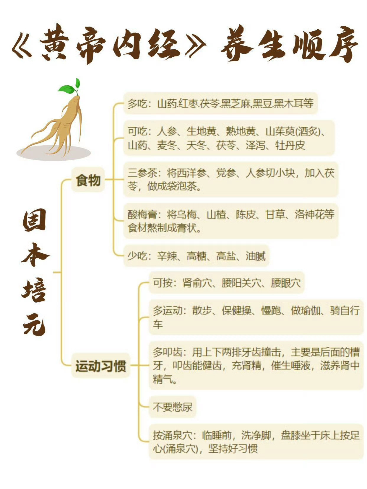 🌟《黄帝内经》养生顺序，你真的搞懂了吗？