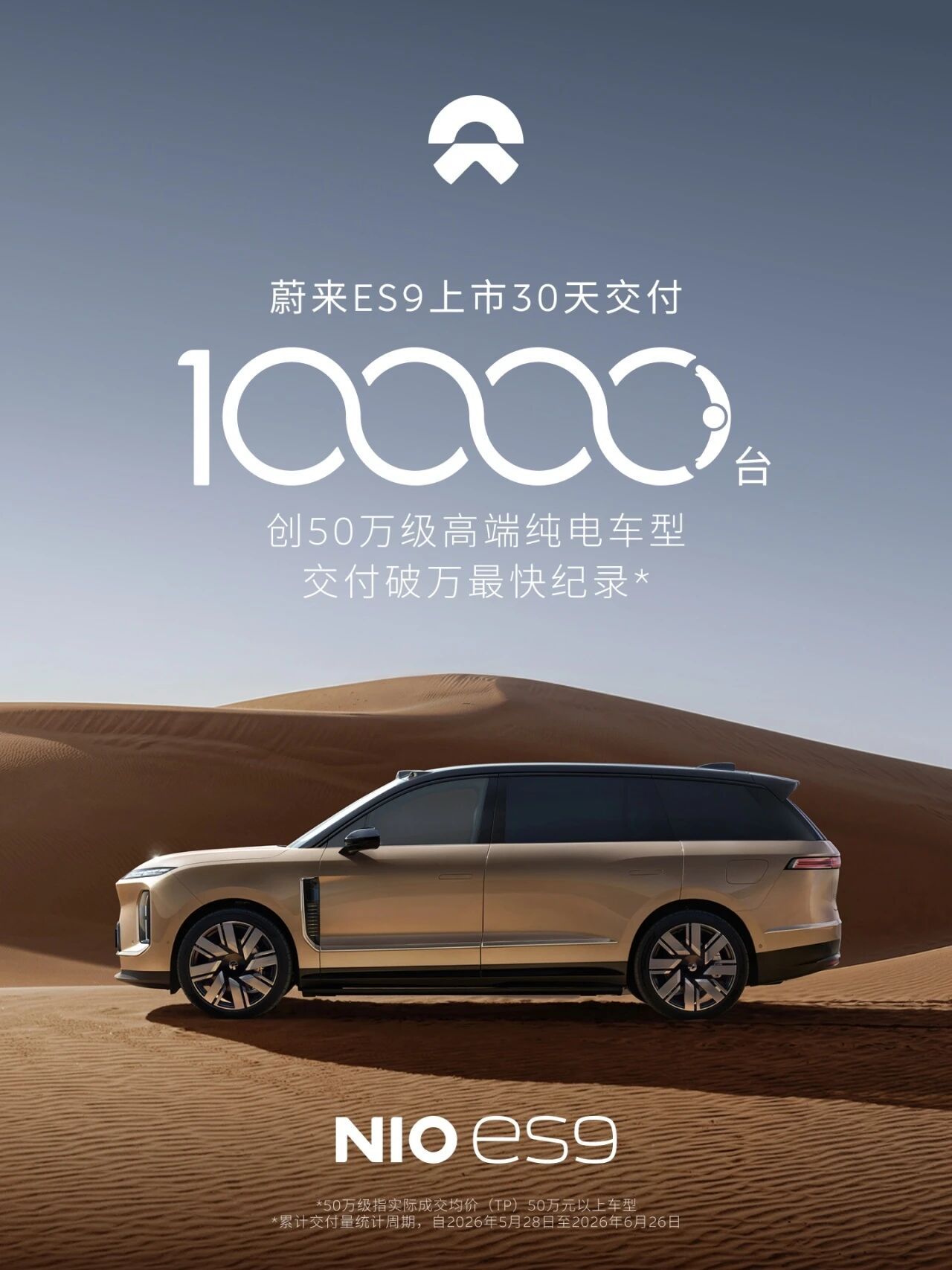 蔚来ES9最牛的地方，其实不只是上市30天就交付了一万台，而是在车主预定高配顶配
